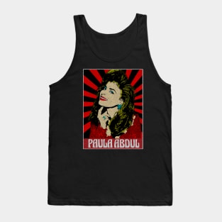 Paula Abdul Pop Art Style Tank Top